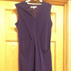 Purple Wrap dress with pockets!